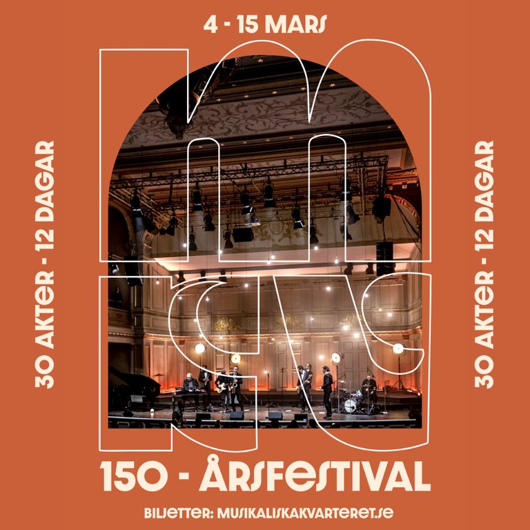 150-årsfestival på Musikaliska Kvarteret