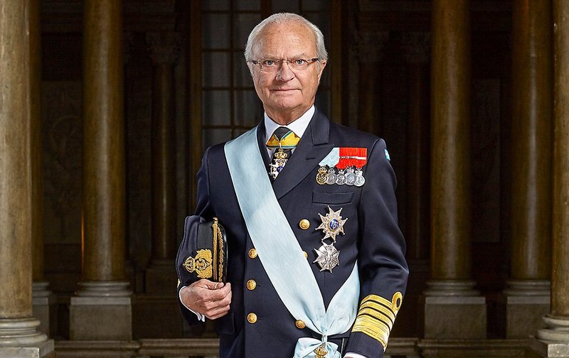 HRM King Carl Gustaf XVI of Sweden