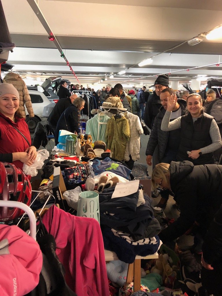 Car Boot Sale in Kista Galleria Parking Garage - Visit Stockholm