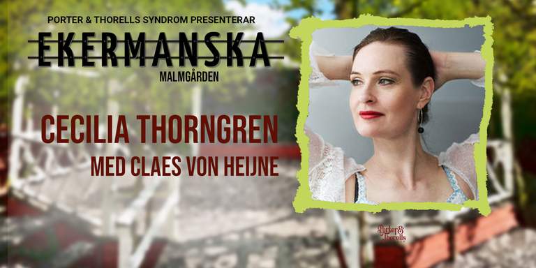 A photo of the performer and the information about the event.