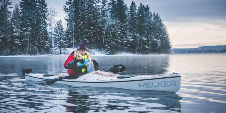 Winter Kayaking: safety course + guiding