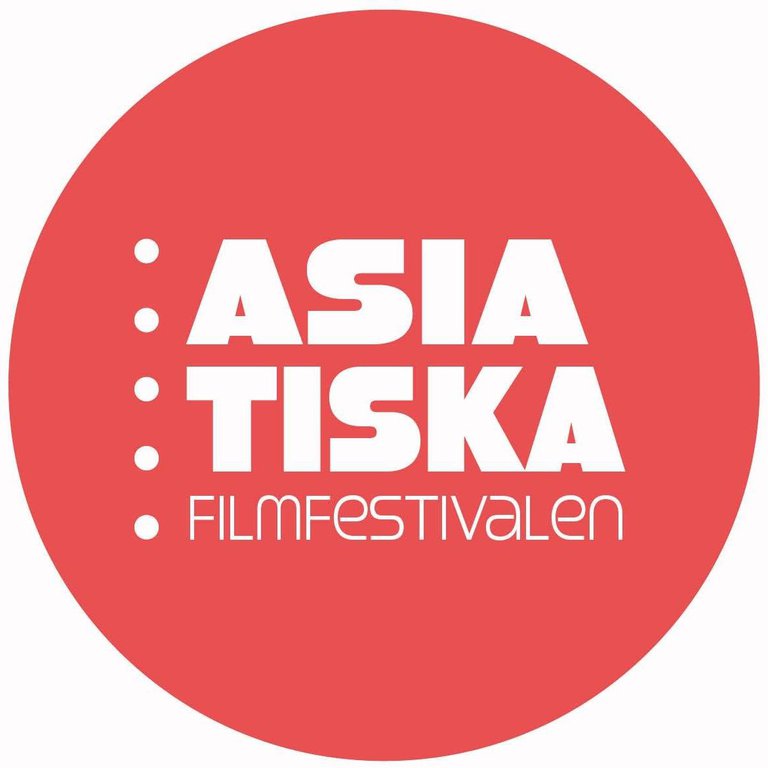 Text "Asiatiska Filmfestivalen" on a red background.