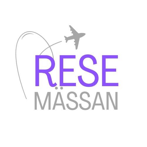 Text Resemässan. A drawing depicting an airplane.