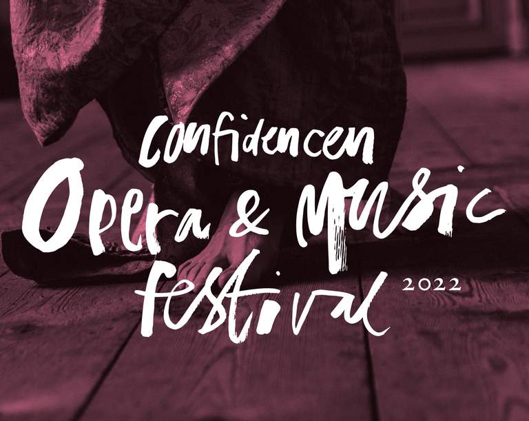 The text "Confidencen Opera & Music Festival 2022".