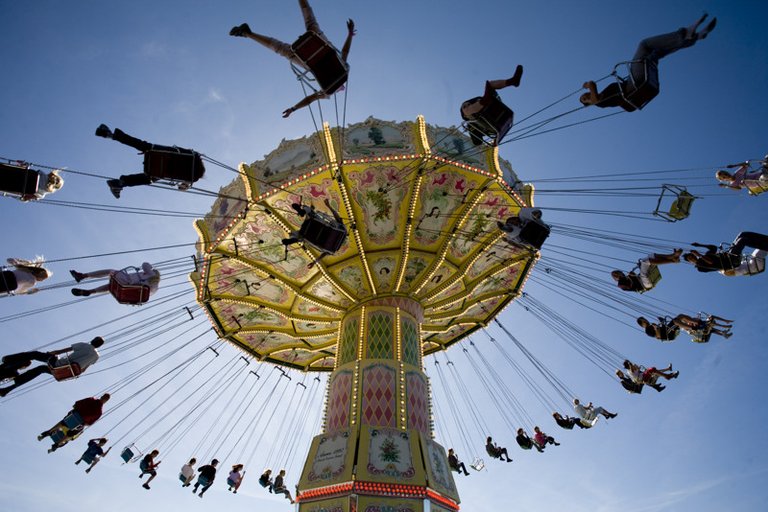 The amusement park Gröna Lund