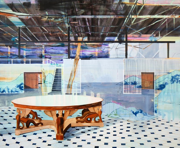 Exhibition hall.