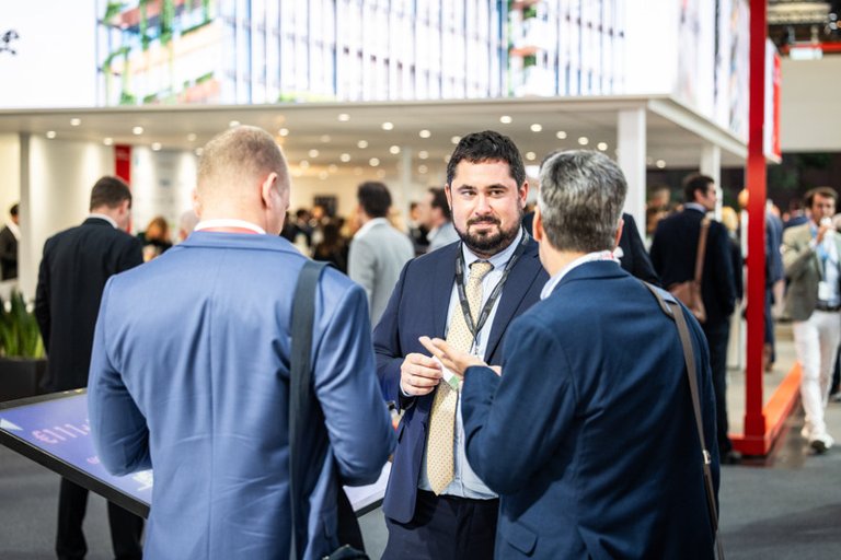 Stockholm Business Regions booth together with Göteborg and Visit Skåne.