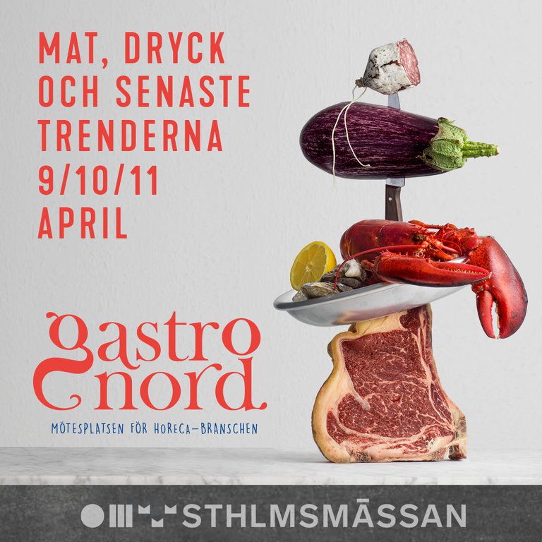 The information about the event and pictures of different food