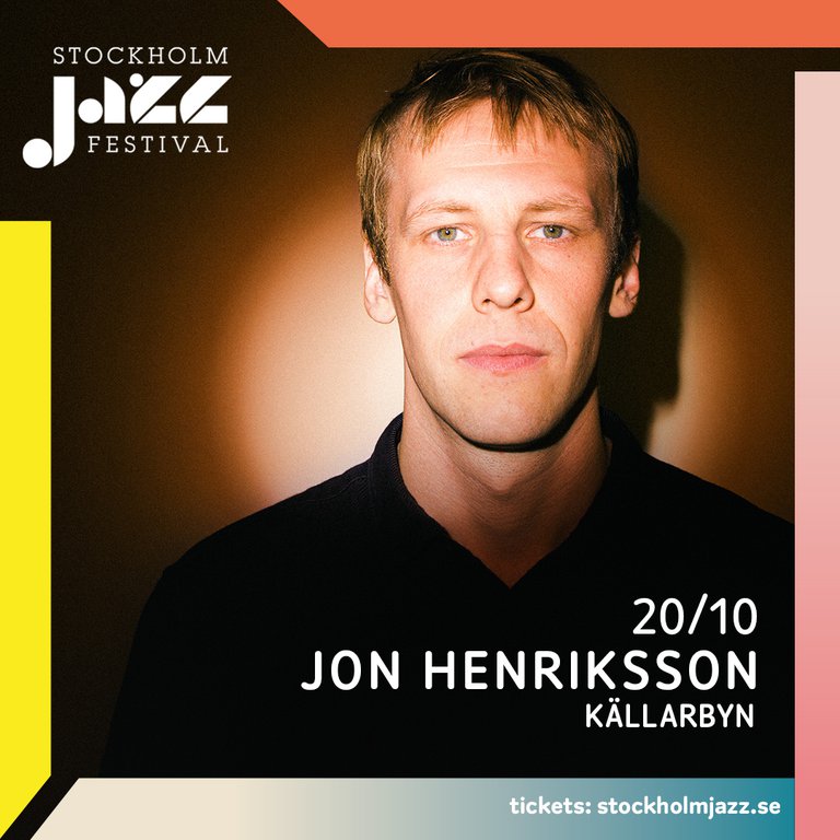 The musician Jon Henriksson.
