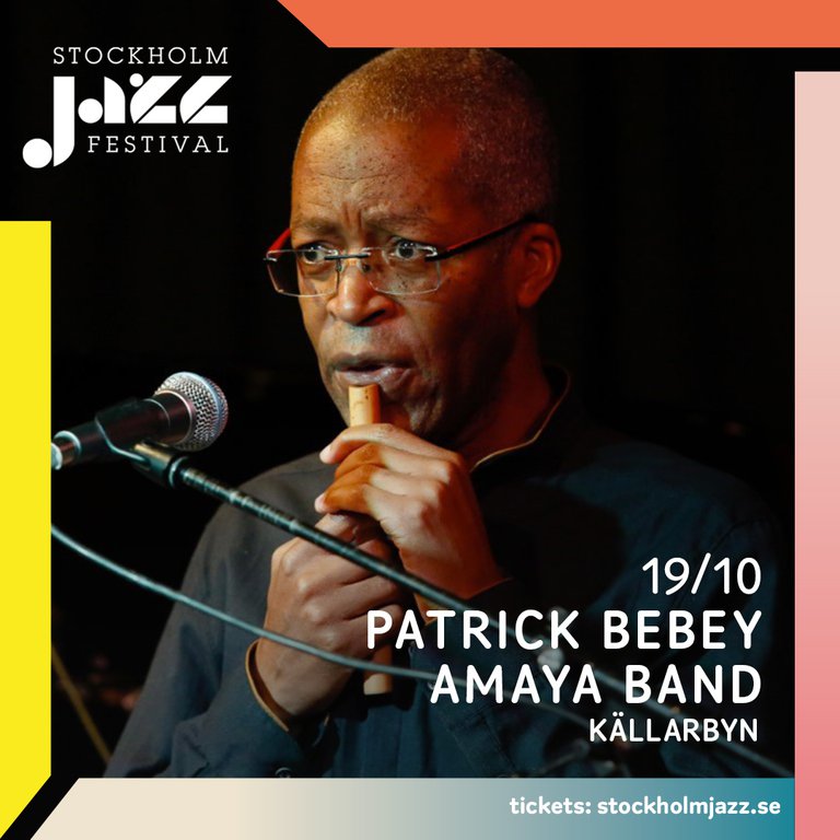 The musician Patrick Bebey.