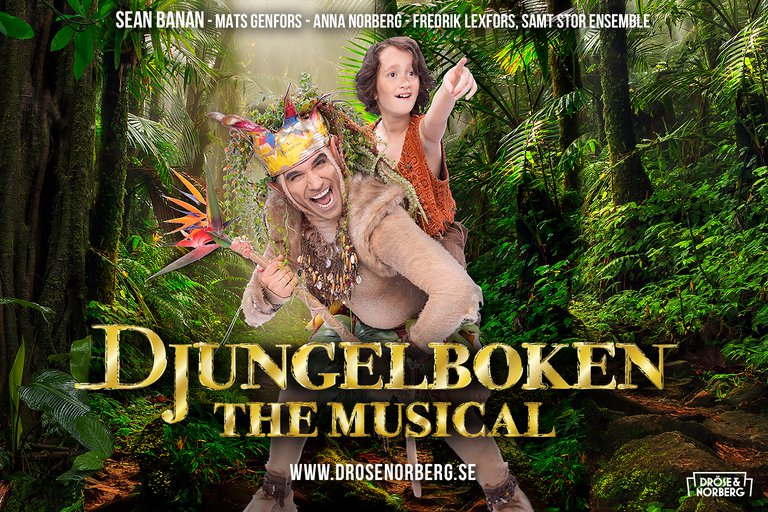The information about the event and two people in the jungles.