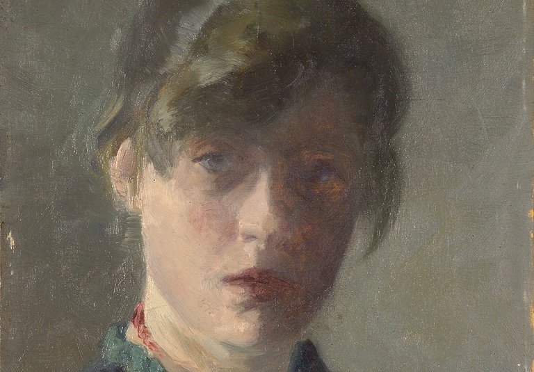 Marie Krøyer's self-portrait