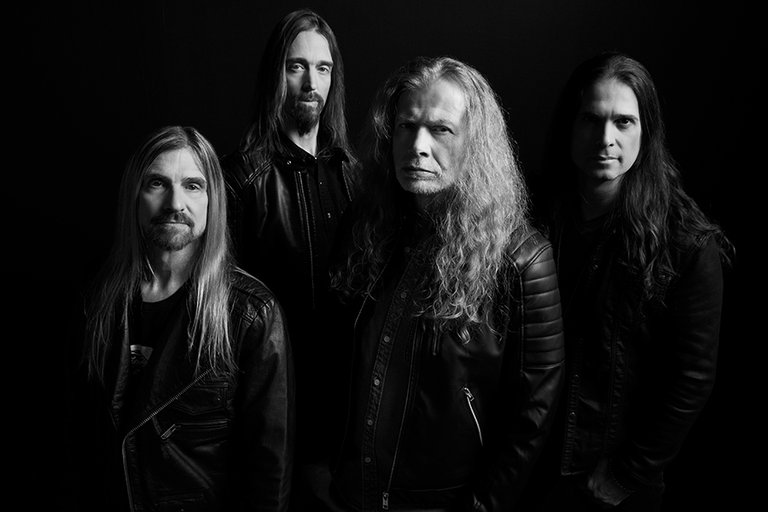 A photo of the band Megadeth.