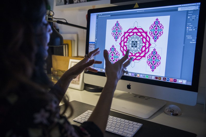 Stockholm local Saadia Hussain.