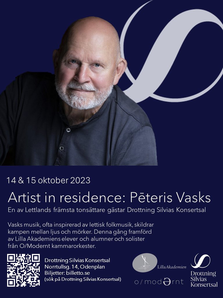 The information about the event and a photo of the musician.