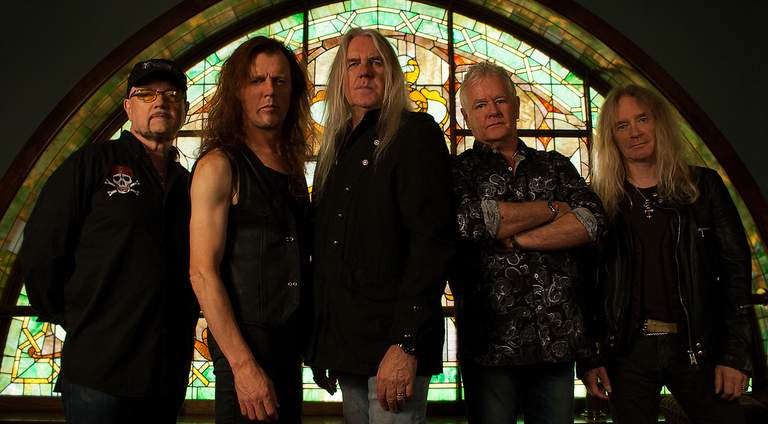 The band Saxon.
