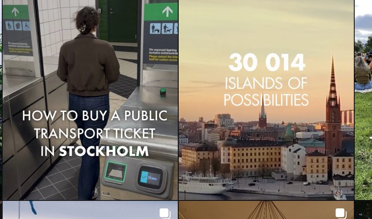 Visit Stockholm Instagram