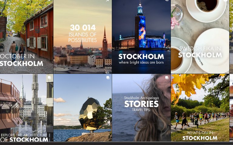 Visit Stockholm Instagram