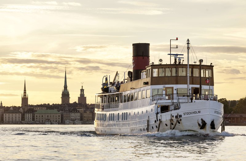 Travel by archipelago boat.