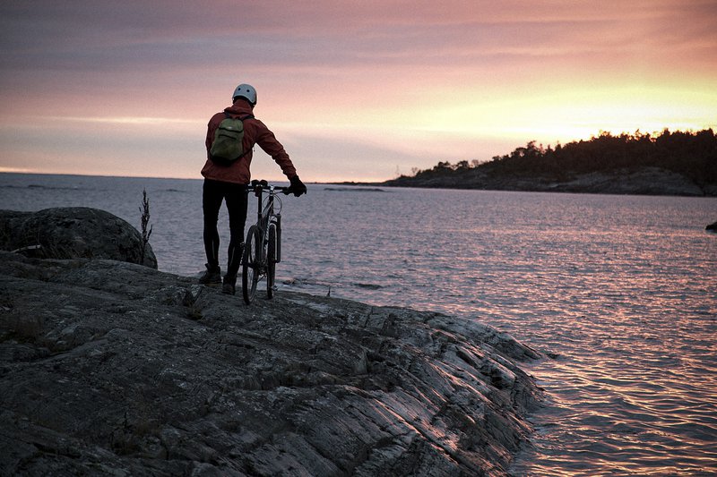 Cykling på Utö