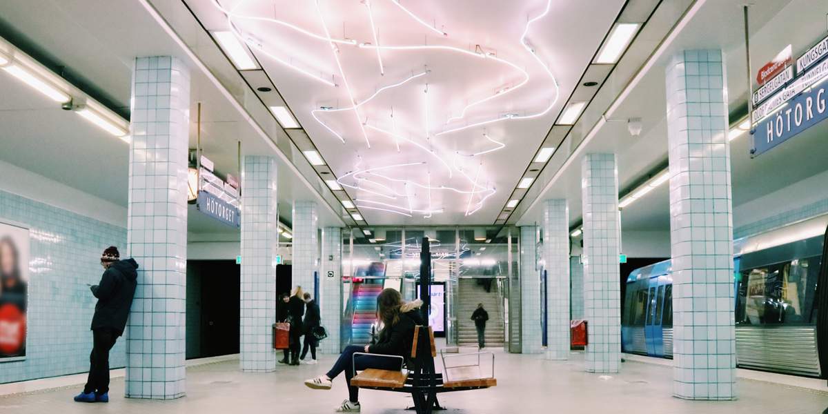 subway station Visit Stockholm