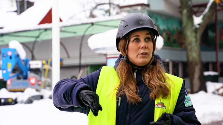 Anna Hansson, project lead at Gröna Lund amusement park.