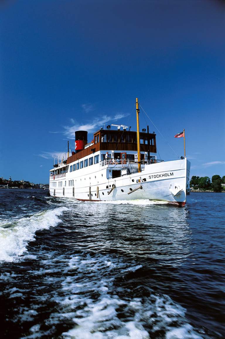 The ship s/s Stockholm.