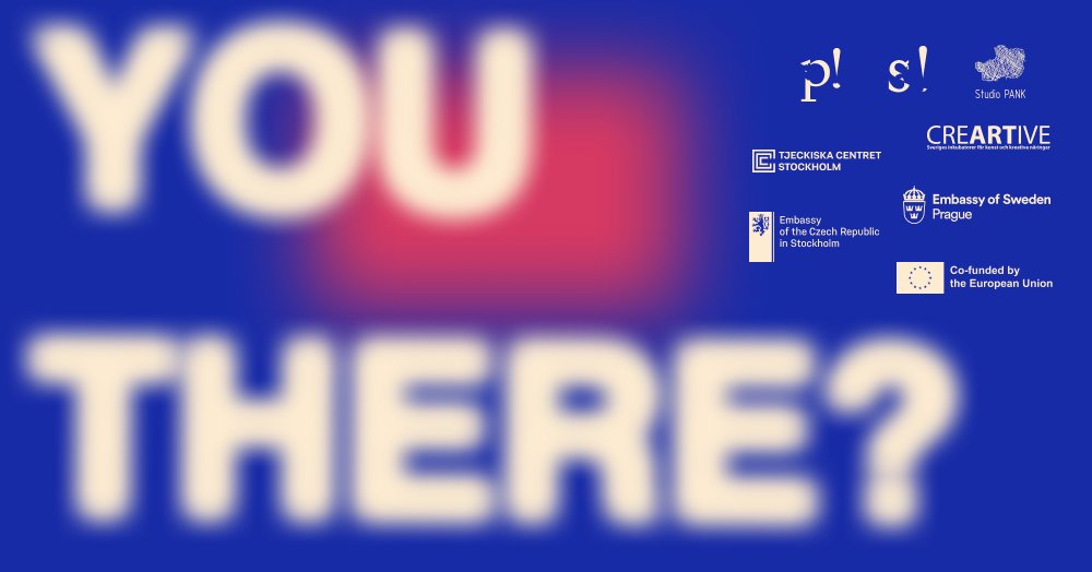 Are You There? — sound installation connecting Stockholm and Prague