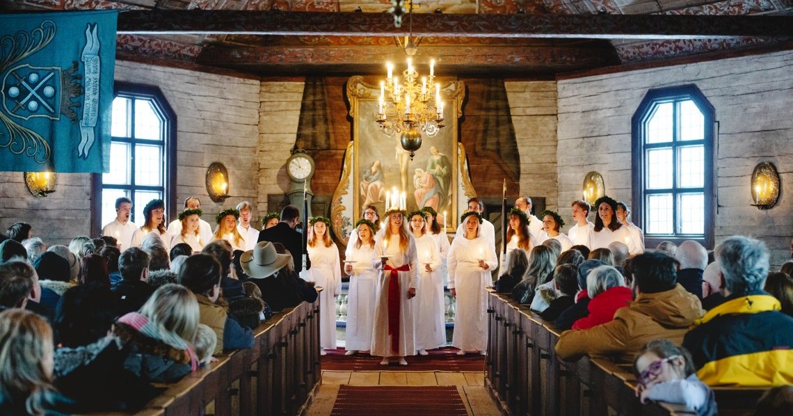 Atmospheric Lucia Celebrations at Skansen 2026