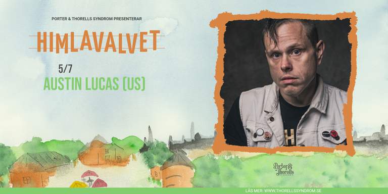 The photo of the musician and the information about the event.