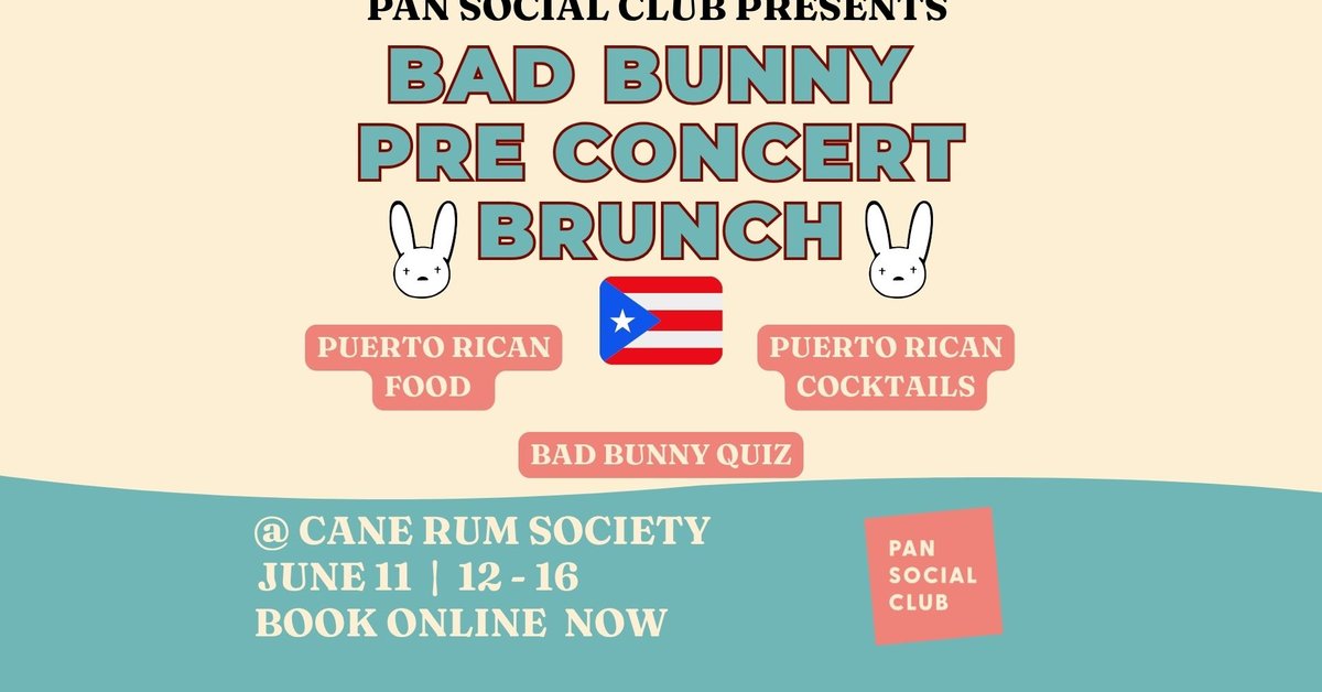 Bad Bunny Pre Concert Brunch