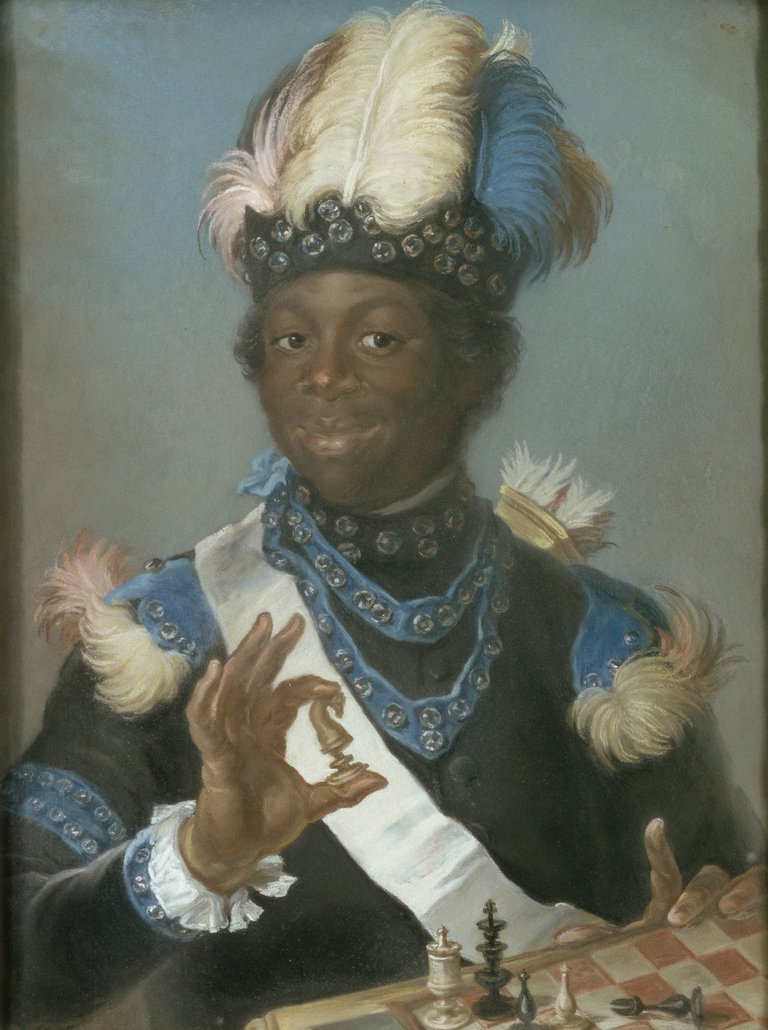 Gustaf Lundberg, Adolph Ludvig Gustav Fredrik Albert Couschi, called Badin (c. 1747–1822), chamberlain, court secretary, titular assessor, 1775. Drawing in pastel.