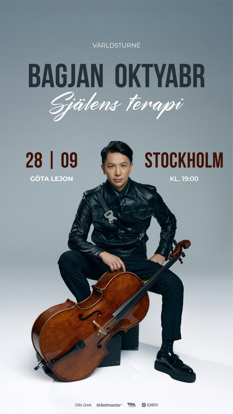 Bagjan Oktyabr "SOUL THERAPY" - World Tour. 2026
