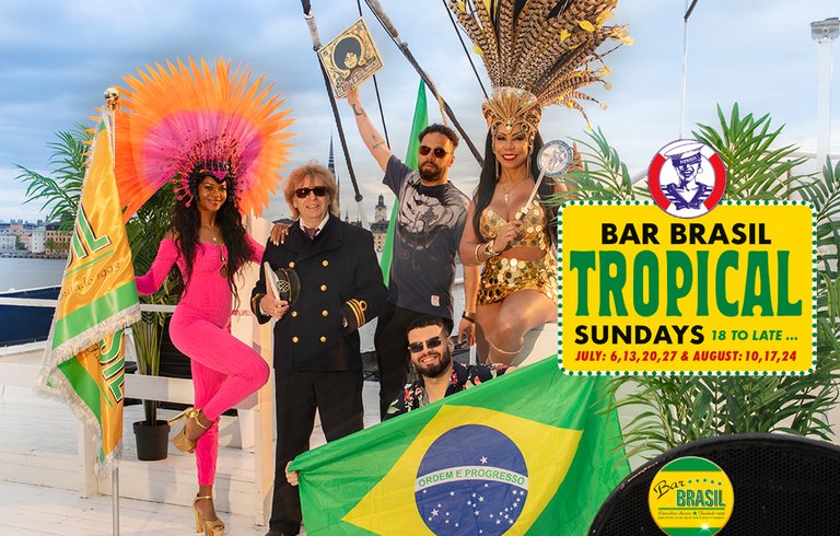 Bar Brasil Tropical Sundays at Patricia