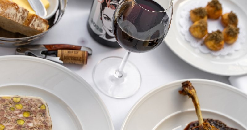 Beaujolais Nouveau at Luzette
