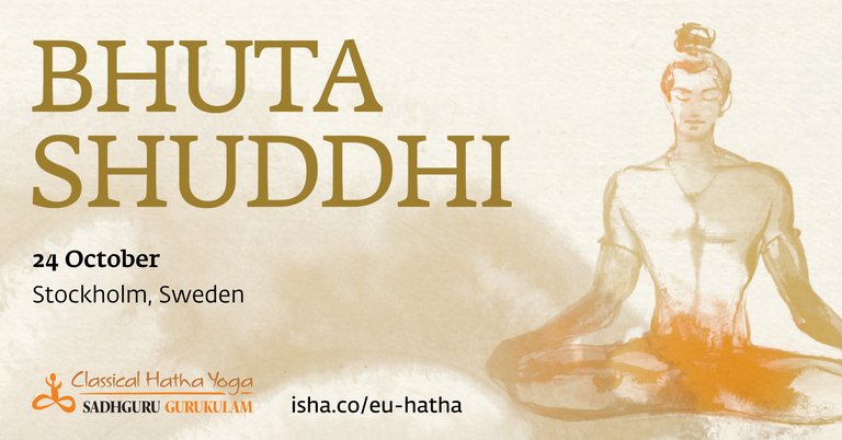 Bhuta Shuddhi Program in Stockholm