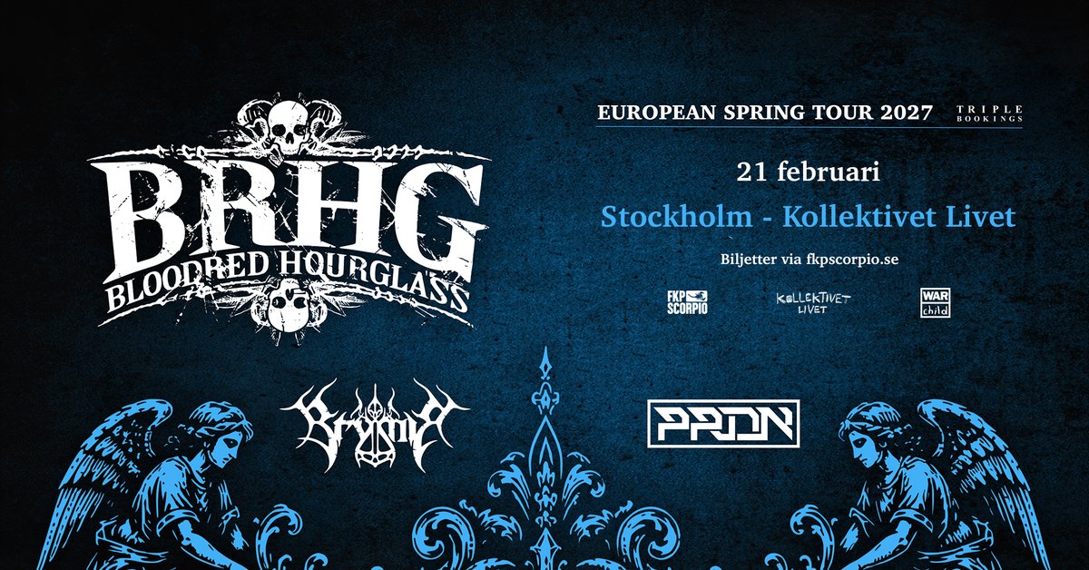 Bloodred Hourglass + Support: Brymir + Pridian