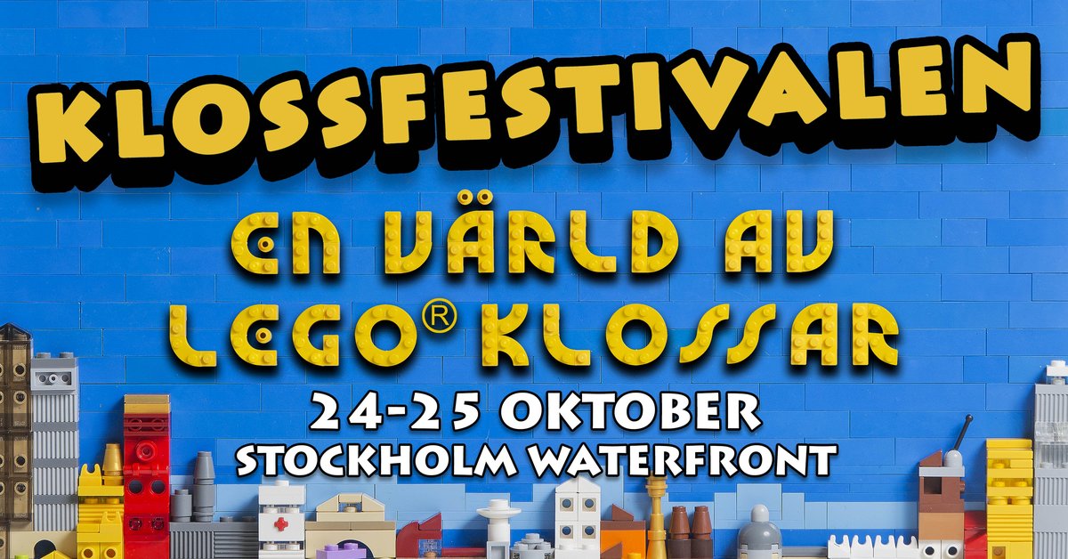 Brickfestival Waterfront Stockholm