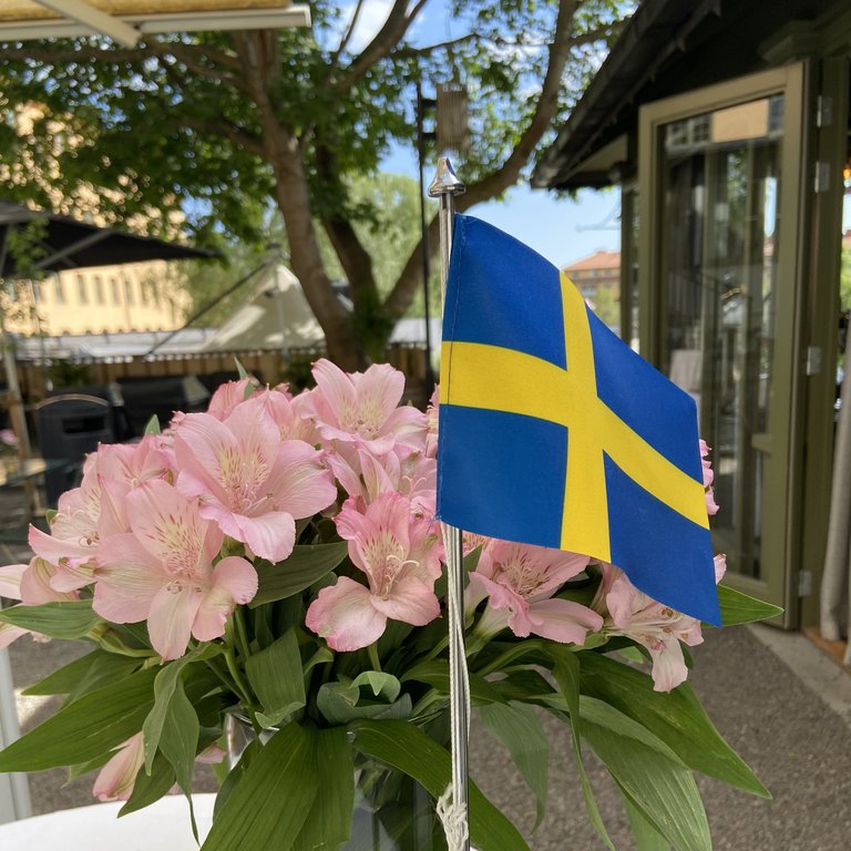 Brunch or barbecue buffet during the Swedish National Day