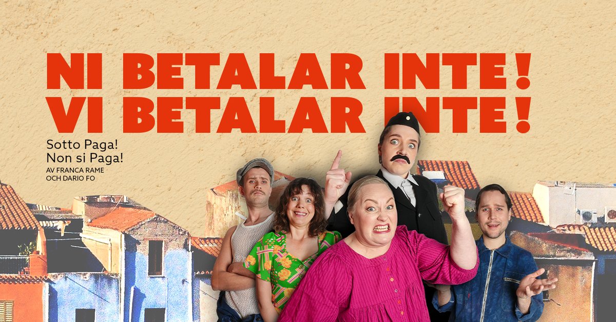 Can't Pay? Won't Pay! - Dario Fo – Adelsö