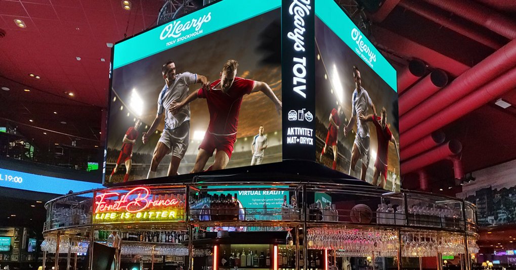 Champions League final at O'Learys Tolv – Johanneshov