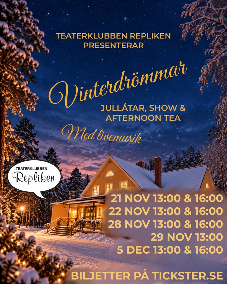 Christmas show Vinterdrömmar