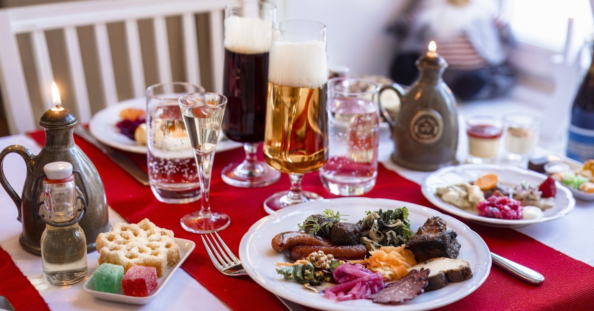Classic Christmas buffet at Långholmen