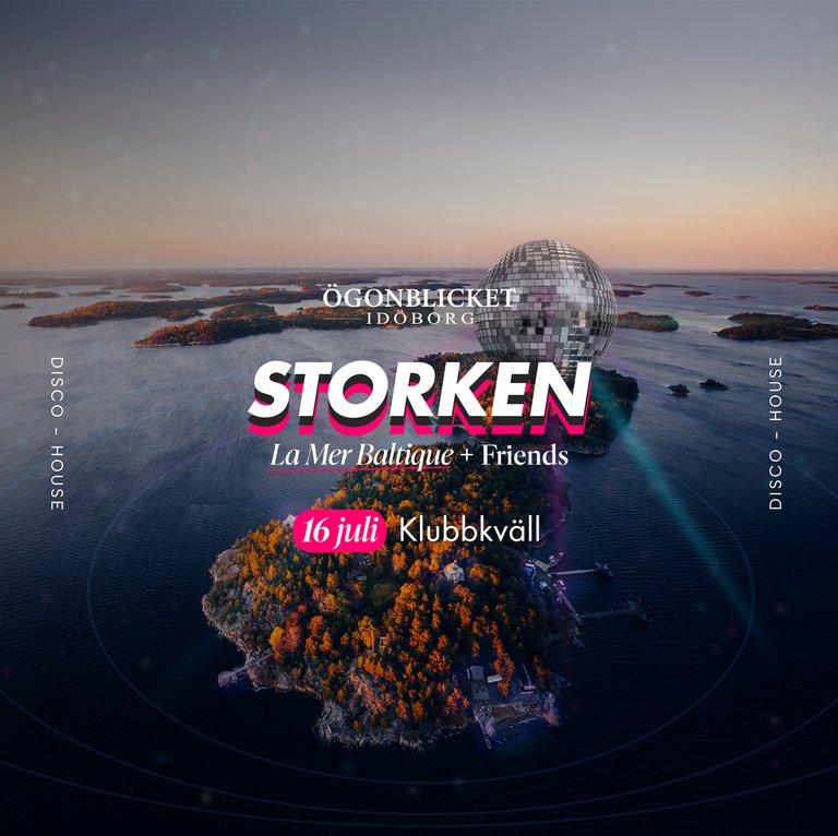 Club Night on Idöborg with Storken & La Mer Baltique + Friends