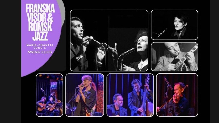 Concert: French songs & Gypsy jazz with Marie-Chantal Long & Swing Club