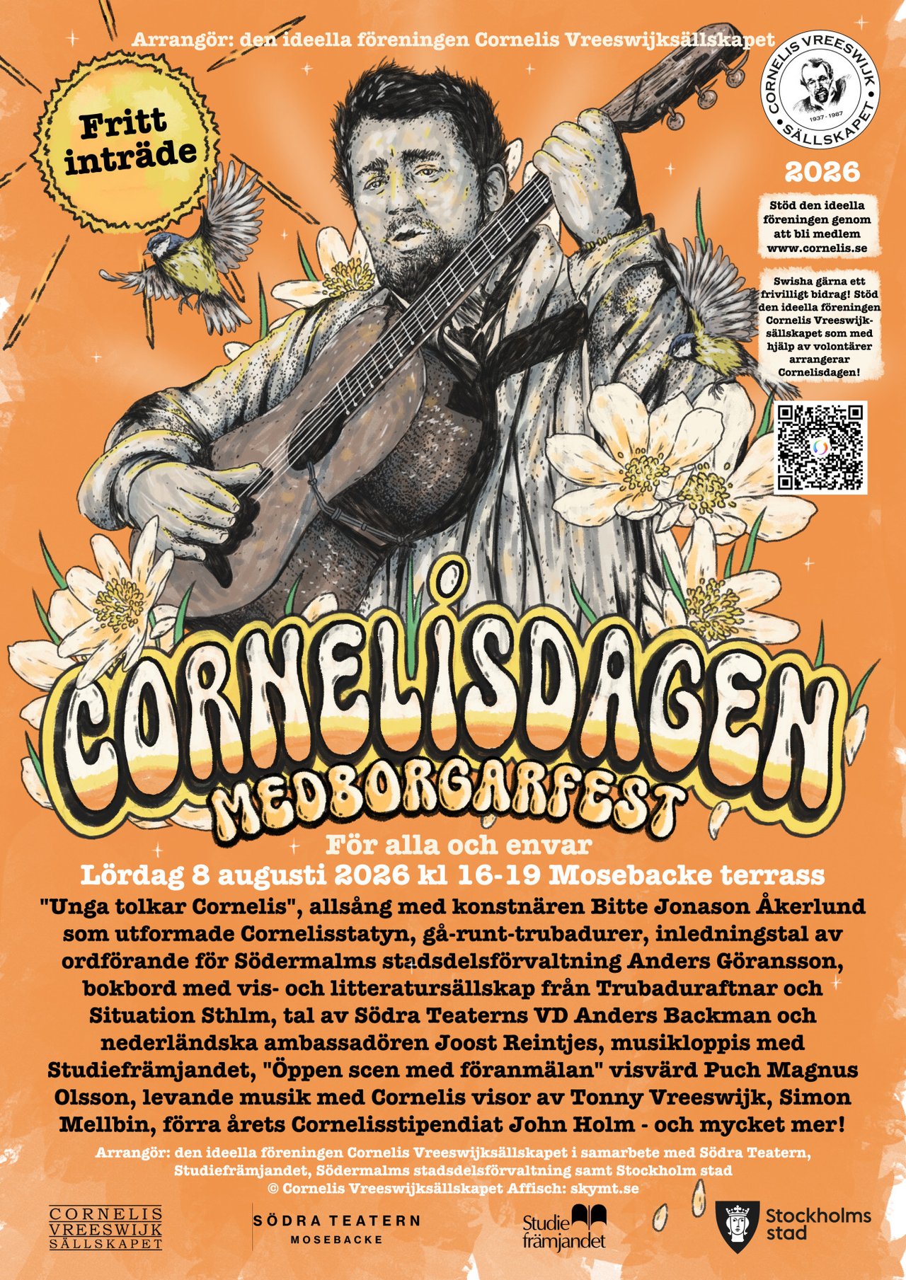 Cornelisdagen 2026 – A celebration of Cornelis Vreeswijk