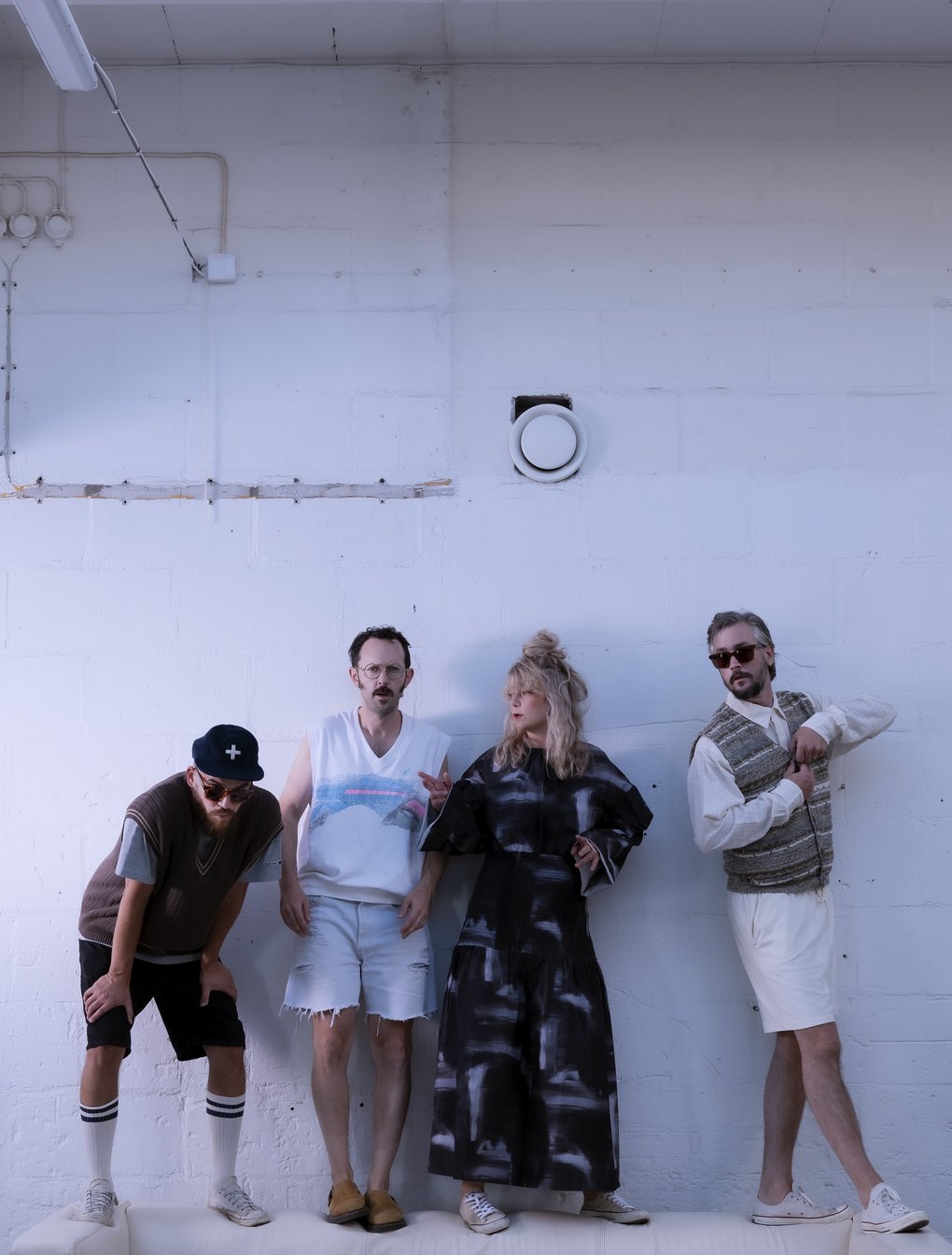 The four members of Dina Ögon.