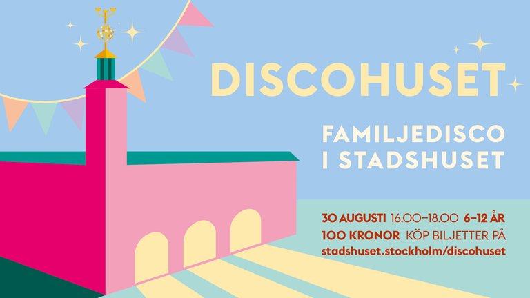 Discohuset – disco for the whole family at City Hall