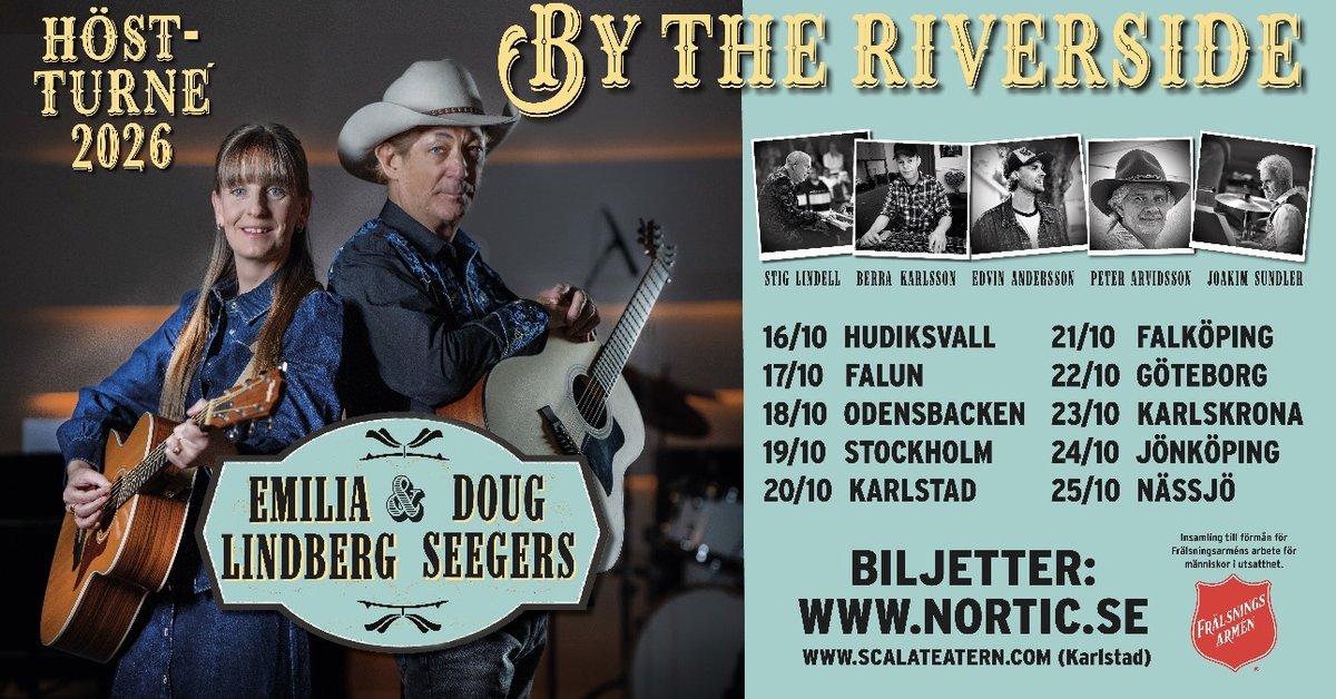 Doug Seegers & Emilia Lindberg – By The Riverside