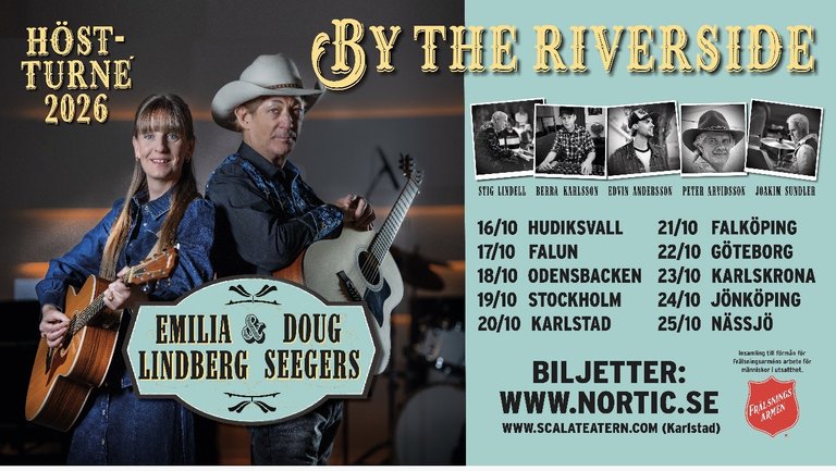 Doug Seegers & Emilia Lindberg – By The Riverside